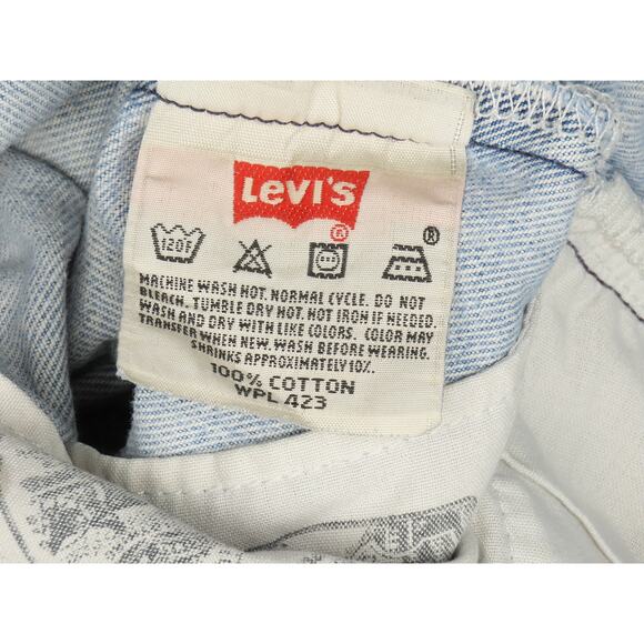 Levi's 501 XX Vintage Light Wash High-Rise Jeans W32 - Picture 7 of 14